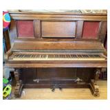 Beautiful Wooden Vintage Piano