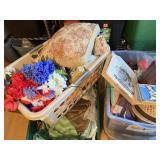 4 Pcs. Baskets and Contents