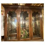Wooden Top Hutch with Shelves