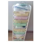 Rolling Cart w/ baggies