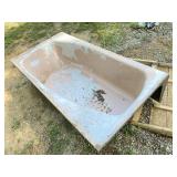 Metal Vintage Tub AS IS