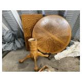 Solid Wood Dining Table w/ Leaf