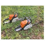Stihl Chain Saws x2