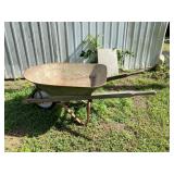 Metal Wheel Barrel