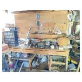 Workshop Desk w/ Contents