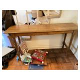 Wooden Buffet Table
