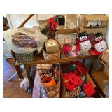 Variety Of Christmas Decor