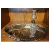 Mini Oil Lamp, Tray x2