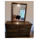 Dresser w/ Mirror 49x18x31