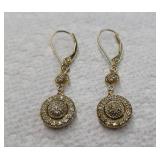 Diamond Dangle Earrings