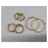 Set of 3 Hoop Earrings