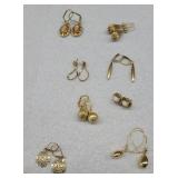 Vintage Earrings x8