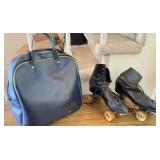 Size 11 Roller Skates w/ Carrying Case