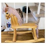 Wooden Rocking Horse