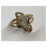 Tennessee Pearl & Diamond Ring