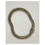 Sterling Silver & Diamond Vintage Bracelet