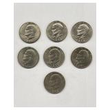 7 Pcs. Vintage Half Dollars