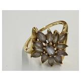 14K Gold Ring w/ Stones