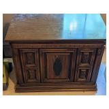 Vintage Stereo/Record Player In Cabinet