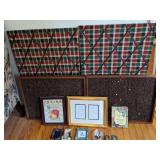 Large Tackboards and Small Picture Frames
