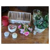 Assorted Flowered Items