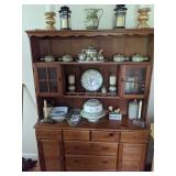 Large Kitchen Hutch w/ Everything in Pic Included