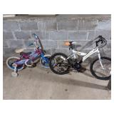 (2) Kids Bicycles