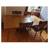 Dining Room Table & Chairs