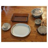 Pyrex Casserole Dish, Corningware Plate and More