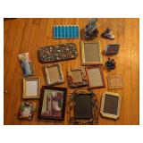 Assorted Picture Frames, Figurines and More