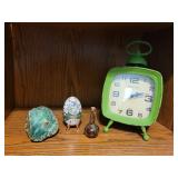 Vintage Alarm Clock, Crystal & more