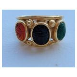 14K Multi-Stone Ring