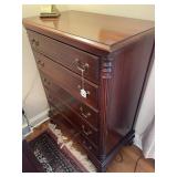 Solid Cherry 5 Drawer High Chest