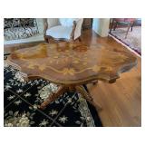 Victorian Style Inlay Center Table