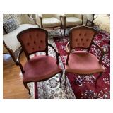 2 Matching Arm Side Chairs