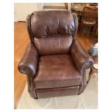 Stickley Leather Reclining Arm Chair