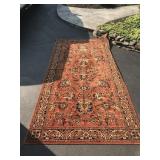 Multi Colored Handwoven Wool Area Rug