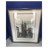 Appears to be Print of Watercolor