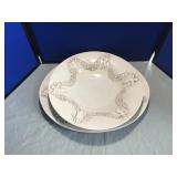 One Large Platter & Matching Bowl