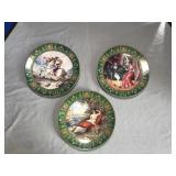3 Decorative Bredax Plates