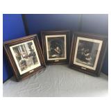 3 Prints by J. Vood Original Kuperstich