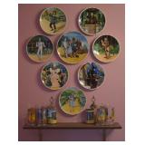 Wizard of OZ Collectors Plates & Collectibles