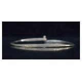 Avery Sterling Silver Bangle Bracelet