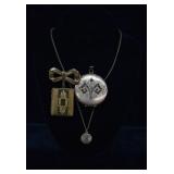 3 pcs. Antique Locket Jewelry