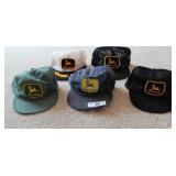 5 Pcs Vintage John Deere Hats