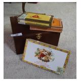 Lot of Vintage Cigar Boxes