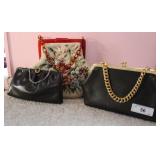 Lot of Vintage Handbags
