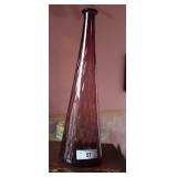 Lg Amethyst Flower Vase