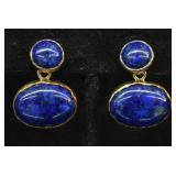 Ross + Simons Lapis Lazuli Sterling Silver Earring