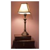 3 pcs. Jewelry Boxes & Desk Lamp